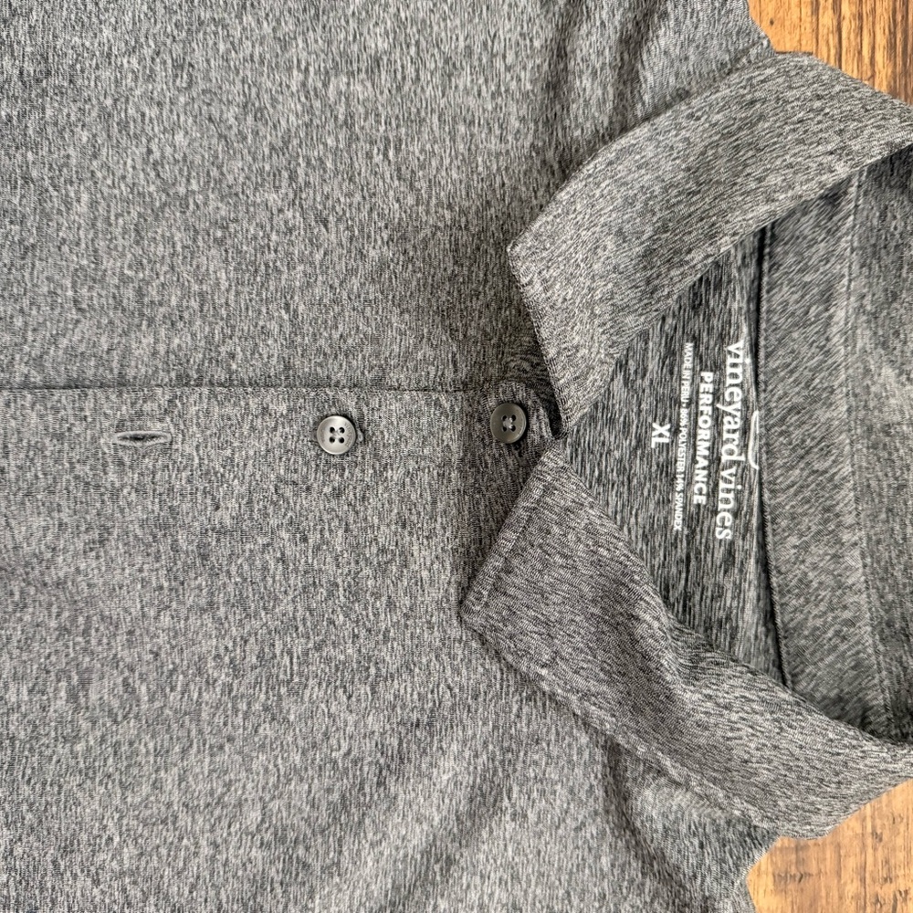 Vineyard Vines Charcoal Polo Shirt size xl